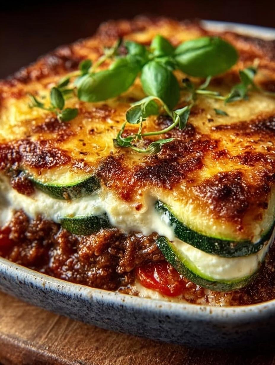 Creamy Keto Lasagna with