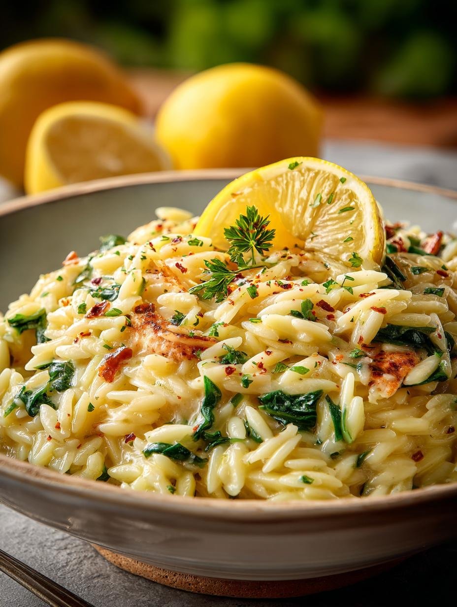Creamy Lemon Orzo: 5 Irresistible Ways to Delight - Creamy Lemon Orzo - additional detail