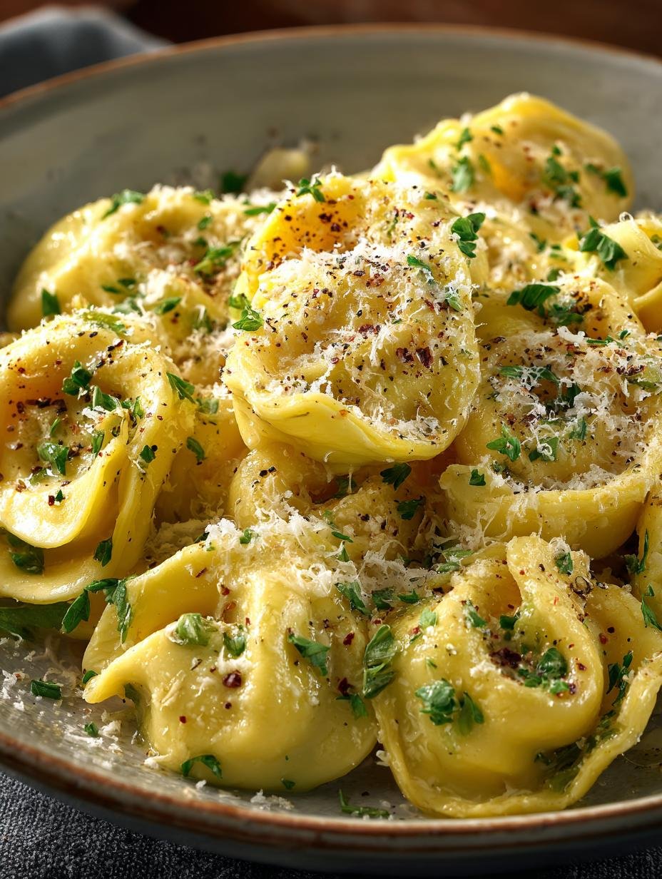 Creamy Lemon Tortellini