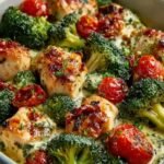 Creamy Tuscan Chicken Broccoli