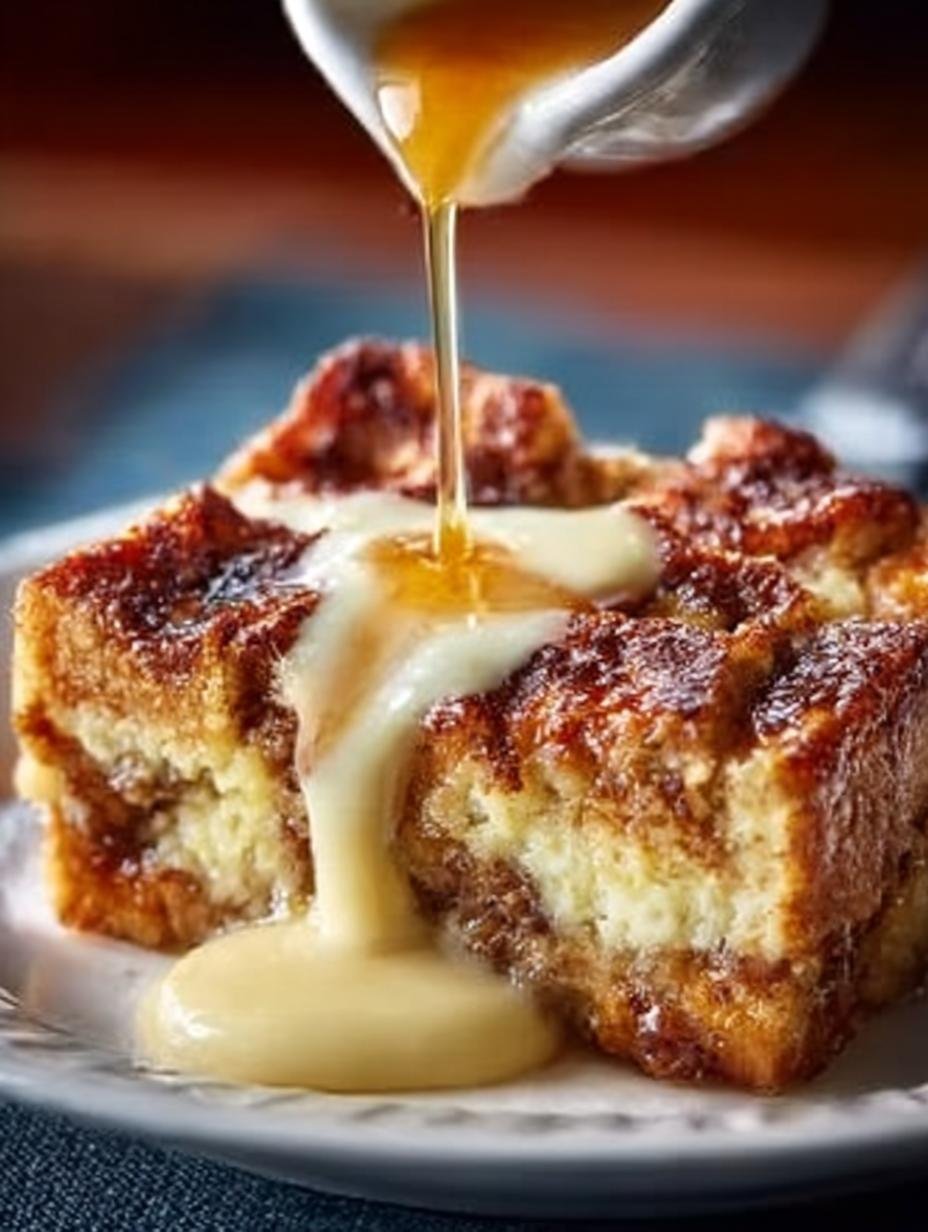 Indulge in 7 Steps of Creole Bread Pudding with Whiskey - Creole Bread Pudding with - main visual representation