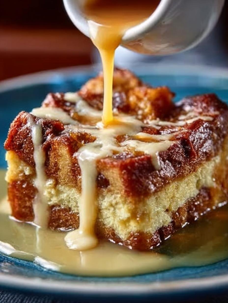 Creole Bread Pudding with