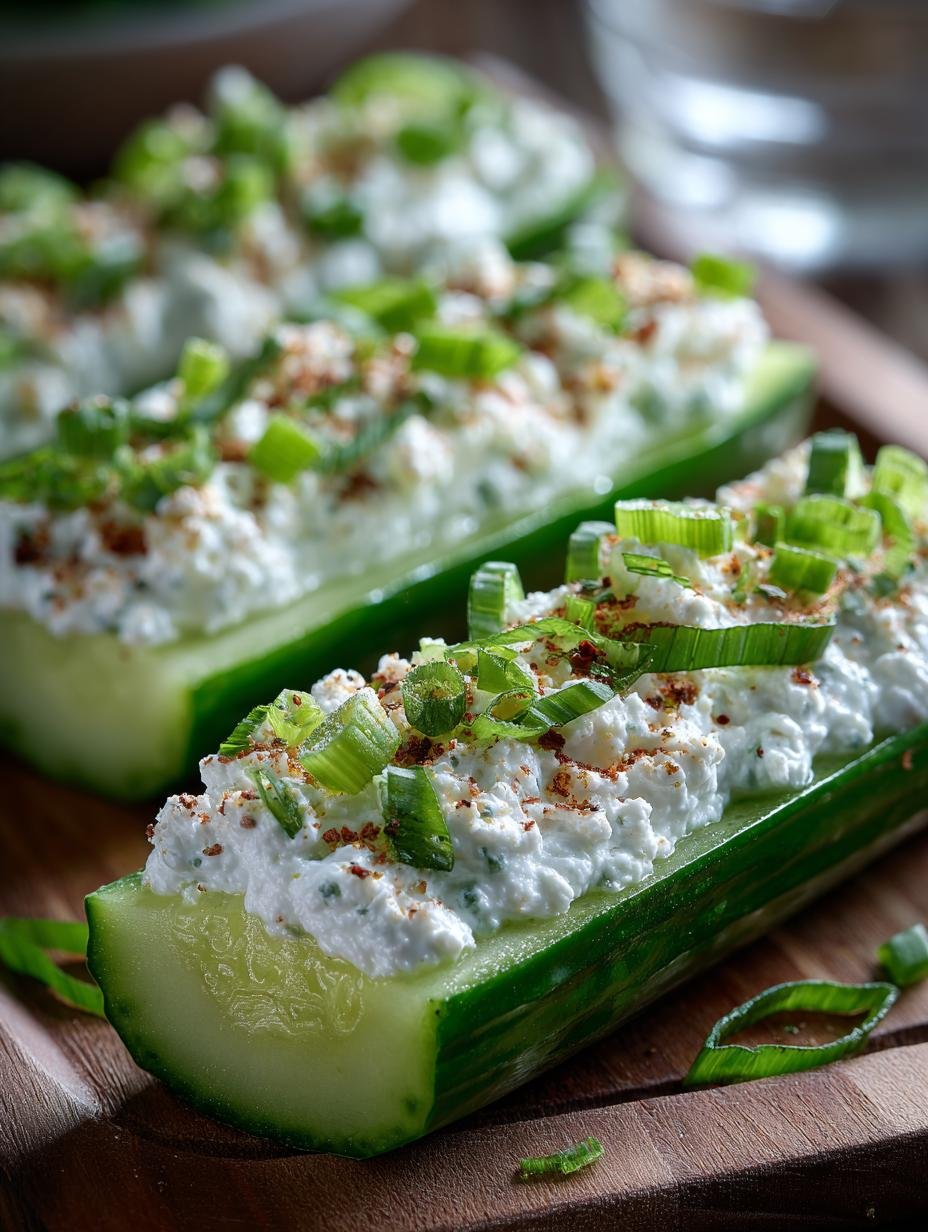 Cucumber Cream Cheese Boats: 5 Refreshing Snack Ideas - Cucumber Cream Cheese Boats - main visual representation