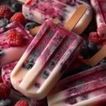 Frozen Fruit Yogurt Pops