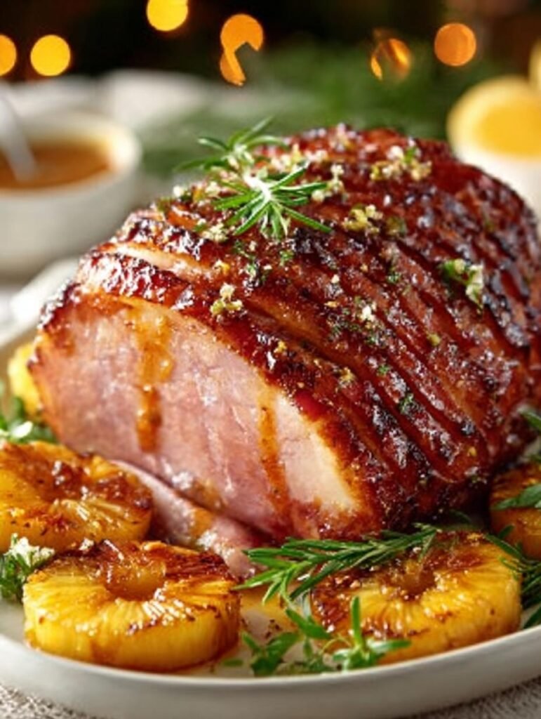 Honey Glazed Ham with