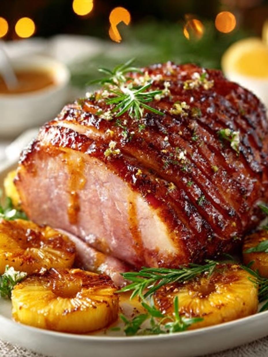 Honey Glazed Ham with