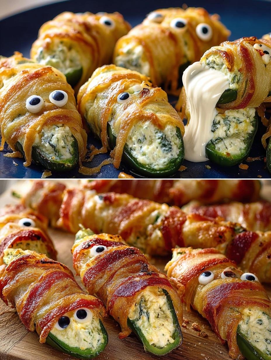 Jalapeno Popper Mummies Halloween: Spooky Treats for Parties - Jalapeno Popper Mummies Halloween - main visual representation