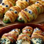 Jalapeno Popper Mummies Halloween