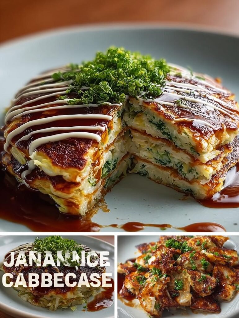 Japanese Cabbage Pancake