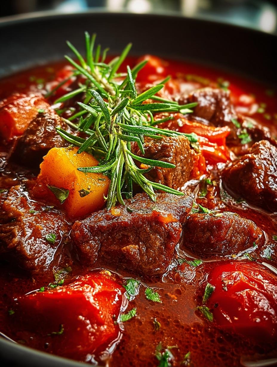 Hearty Lamb Tomato Stew: A Comforting Family Favorite - Lamb Tomato Stew - additional detail