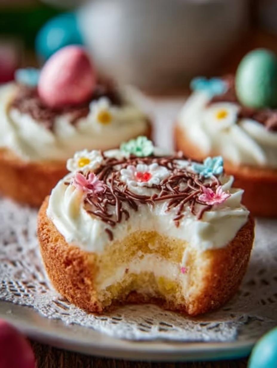 Mini Easter Egg Cakes