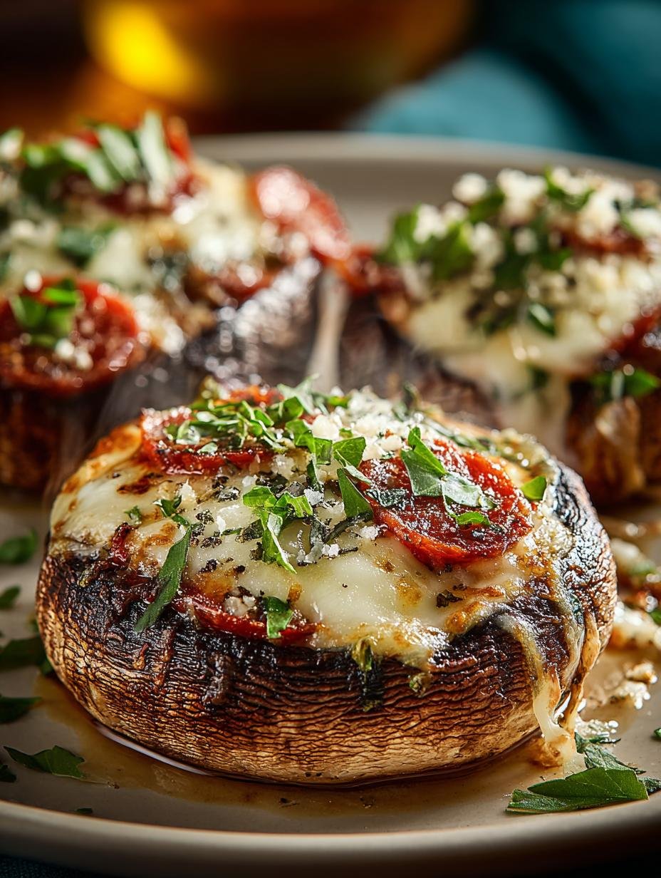 Pizza Stuffed Portobello Mushrooms: 5 Delicious Variations - Pizza Stuffed Portobello Mushrooms - main visual representation