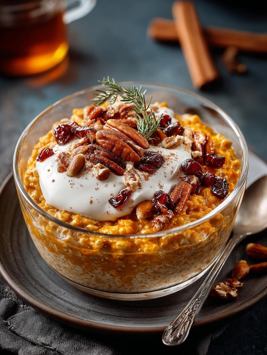 Pumpkin Date Oats
