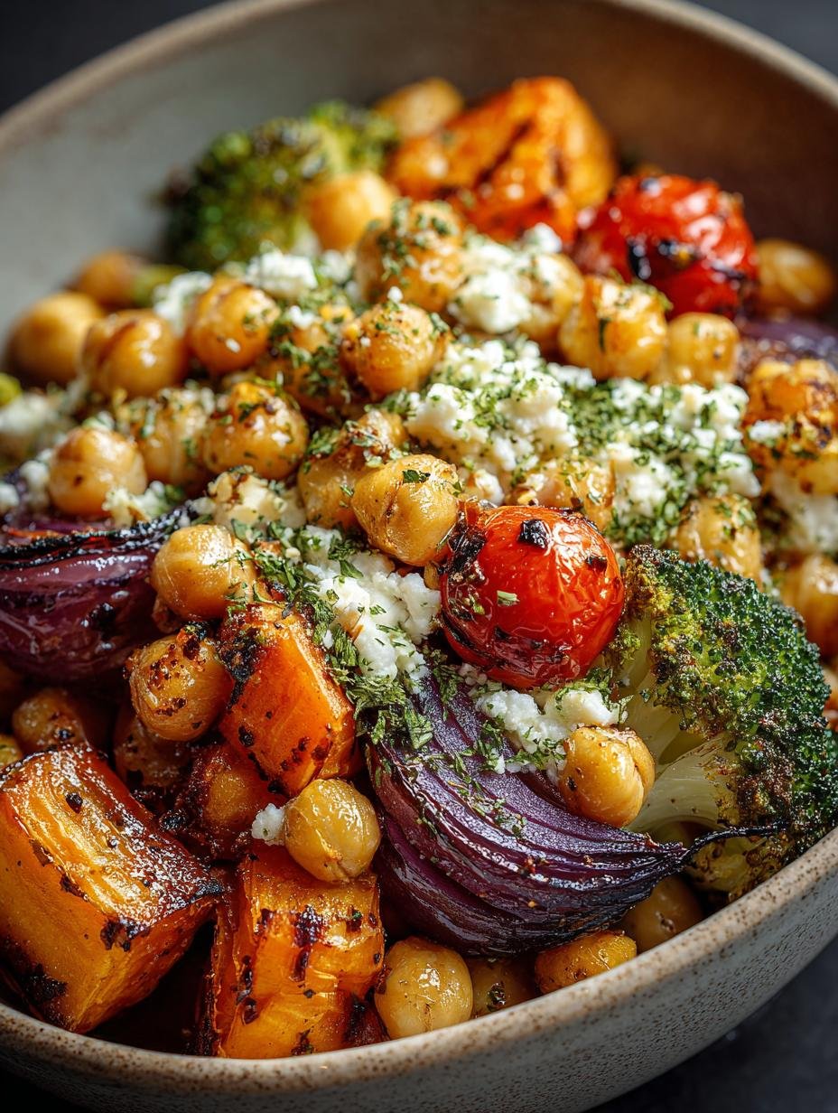 Delicious Roasted Veg Chickpea Bowl for Healthy Meals - Roasted Veg Chickpea Bowl - additional detail