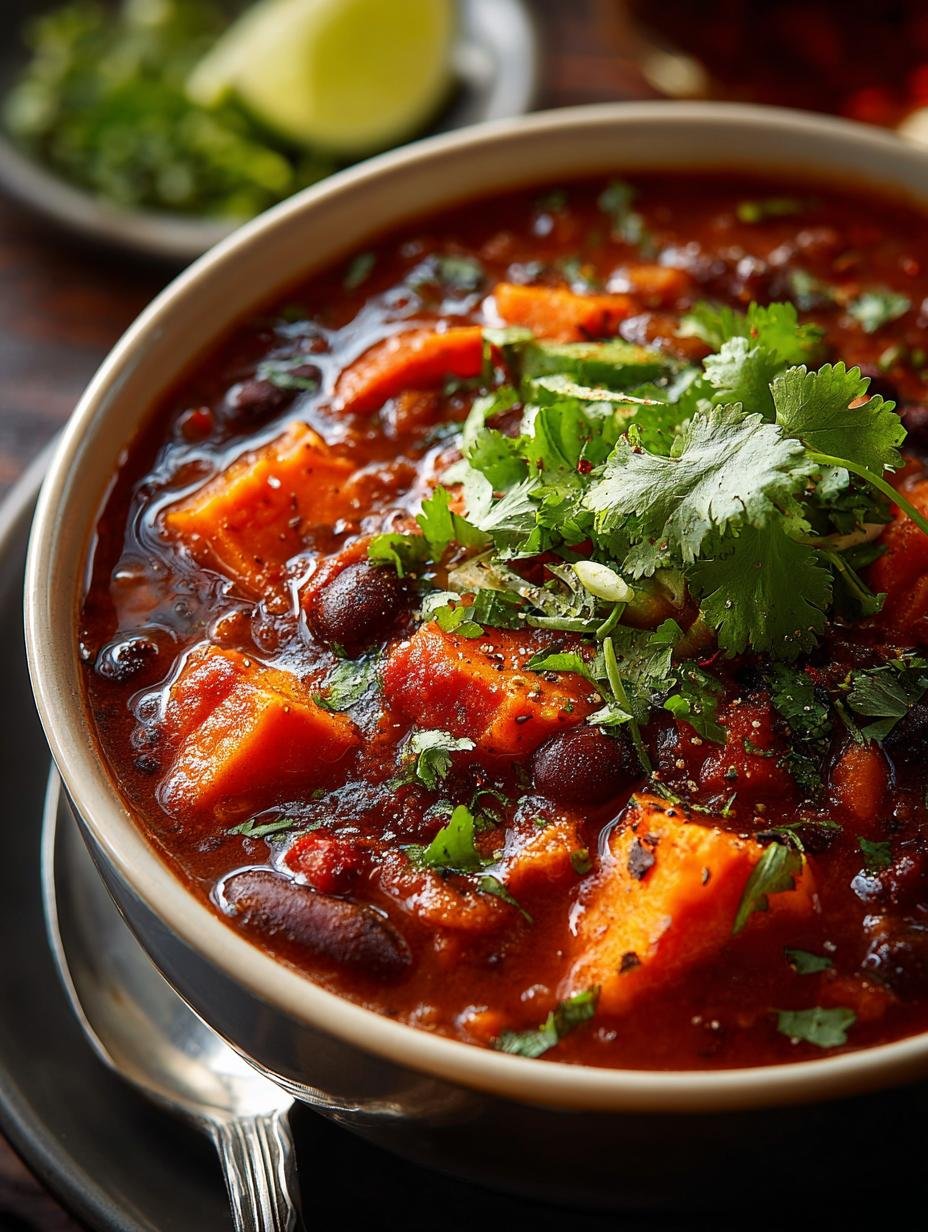 Smoky Chipotle Sweet Potato Chili: 6 Hearty Ingredients - Smoky Chipotle Sweet Potato - main visual representation