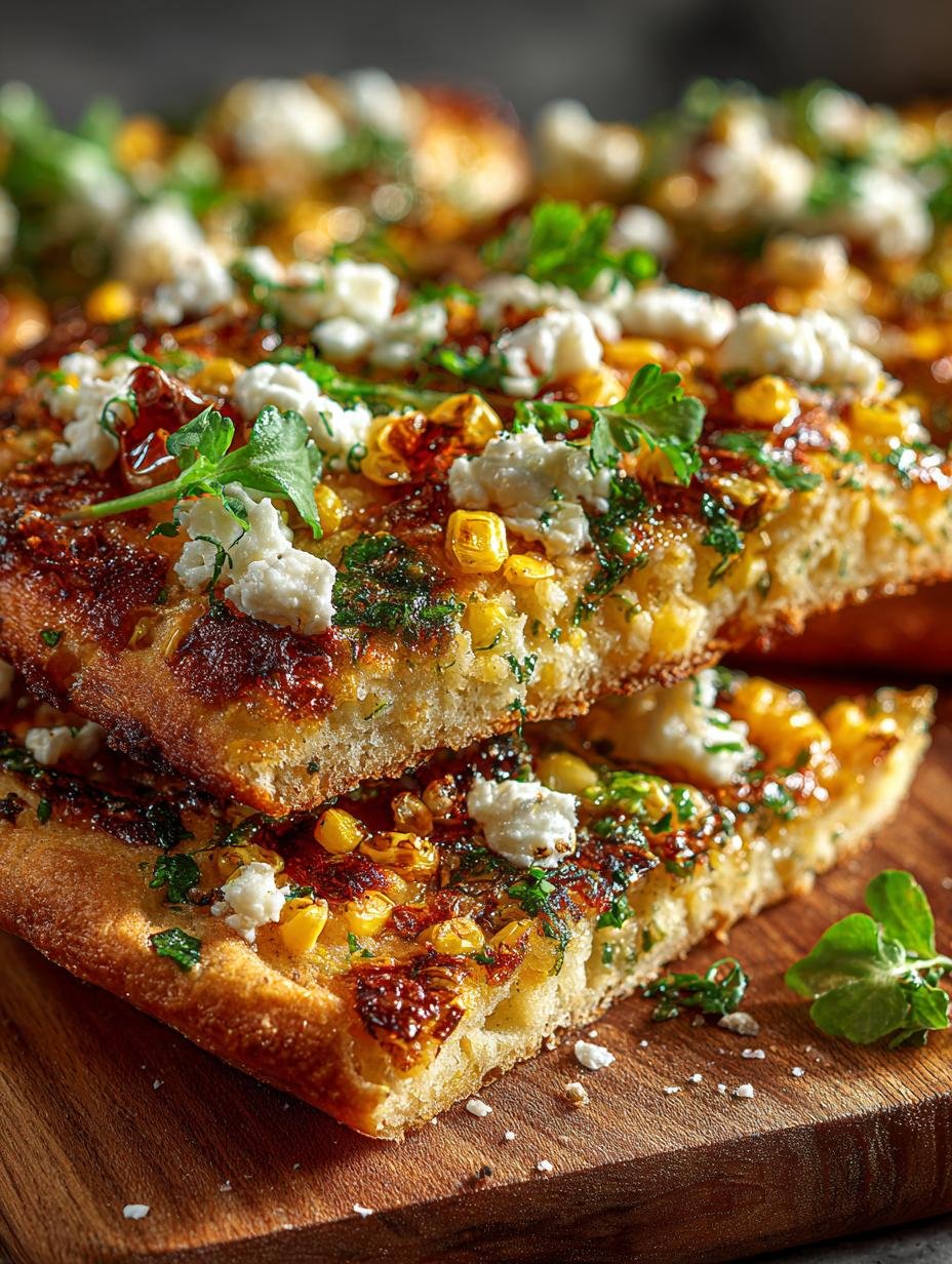Delicious Sweet Corn Flatbread Recipe in 25 Minutes - Sweet Corn Flatbread - additional detail