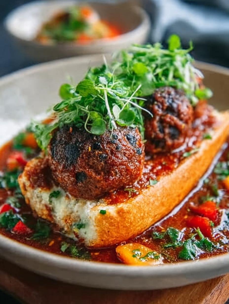 Vegan Black Bean Meatball Sub: 10 Irresistible Reasons - Vegan Black Bean Meatball - main visual representation