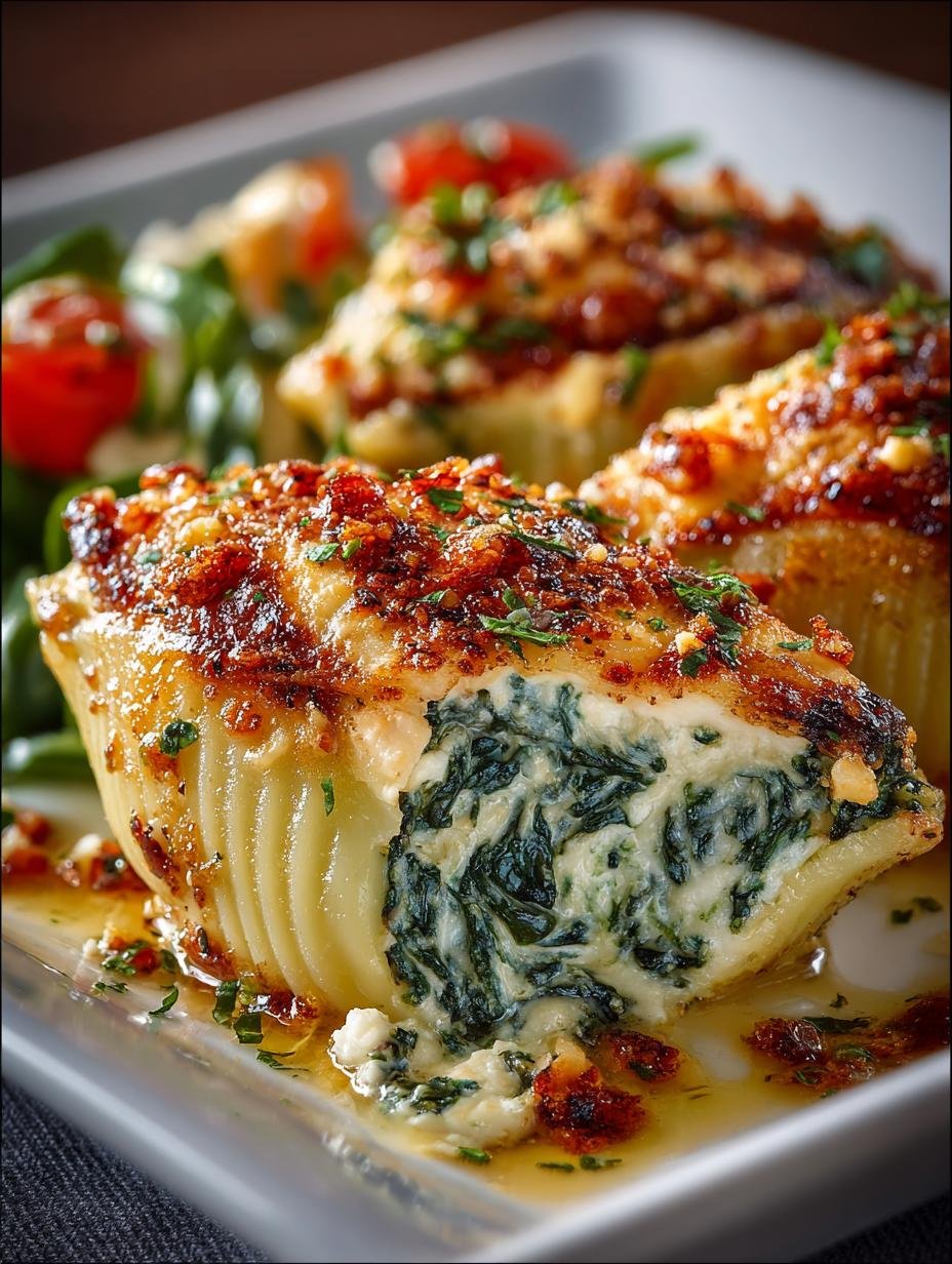 White Cheddar Spinach Stuffed Shells: 5 Comforting Secrets - White Cheddar Spinach Stuffed - main visual representation