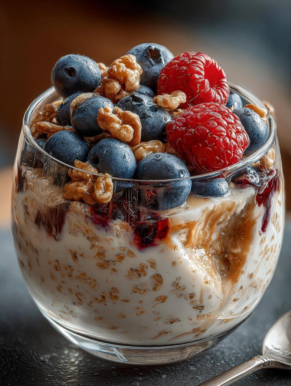 Creamy Yogurt Overnight Oats: 5 Simple Steps - Yogurt Overnight Oats - additional detail