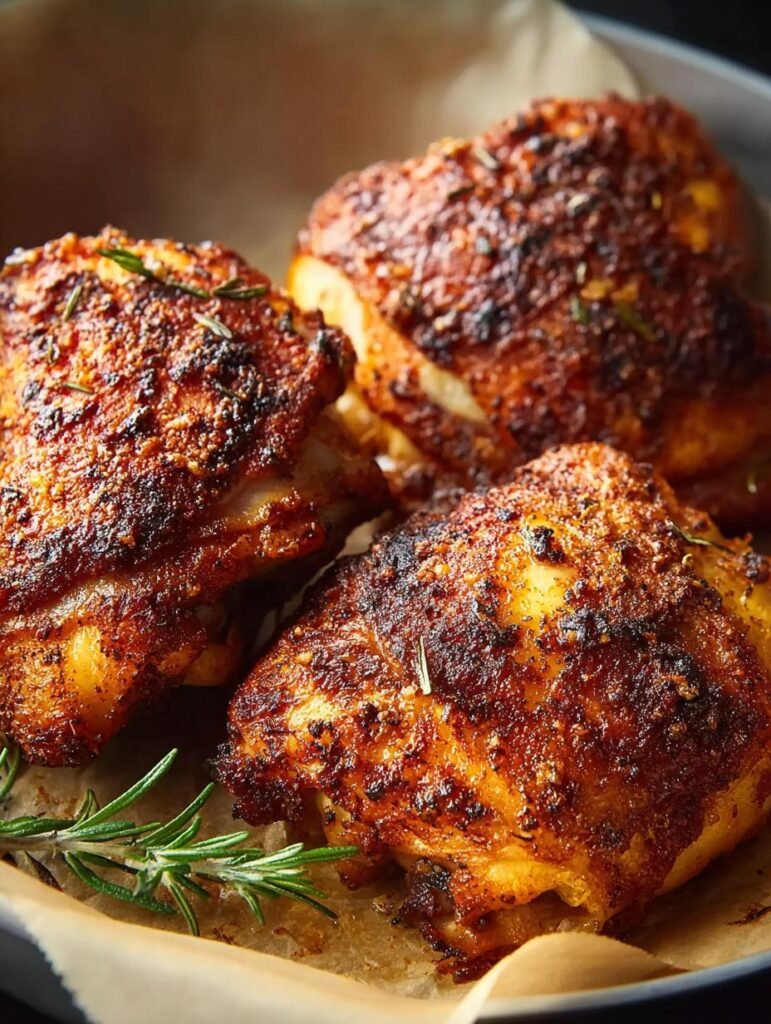 Air Fryer Chicken Thighs