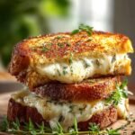 Artichoke Mozzarella Grilled Cheese