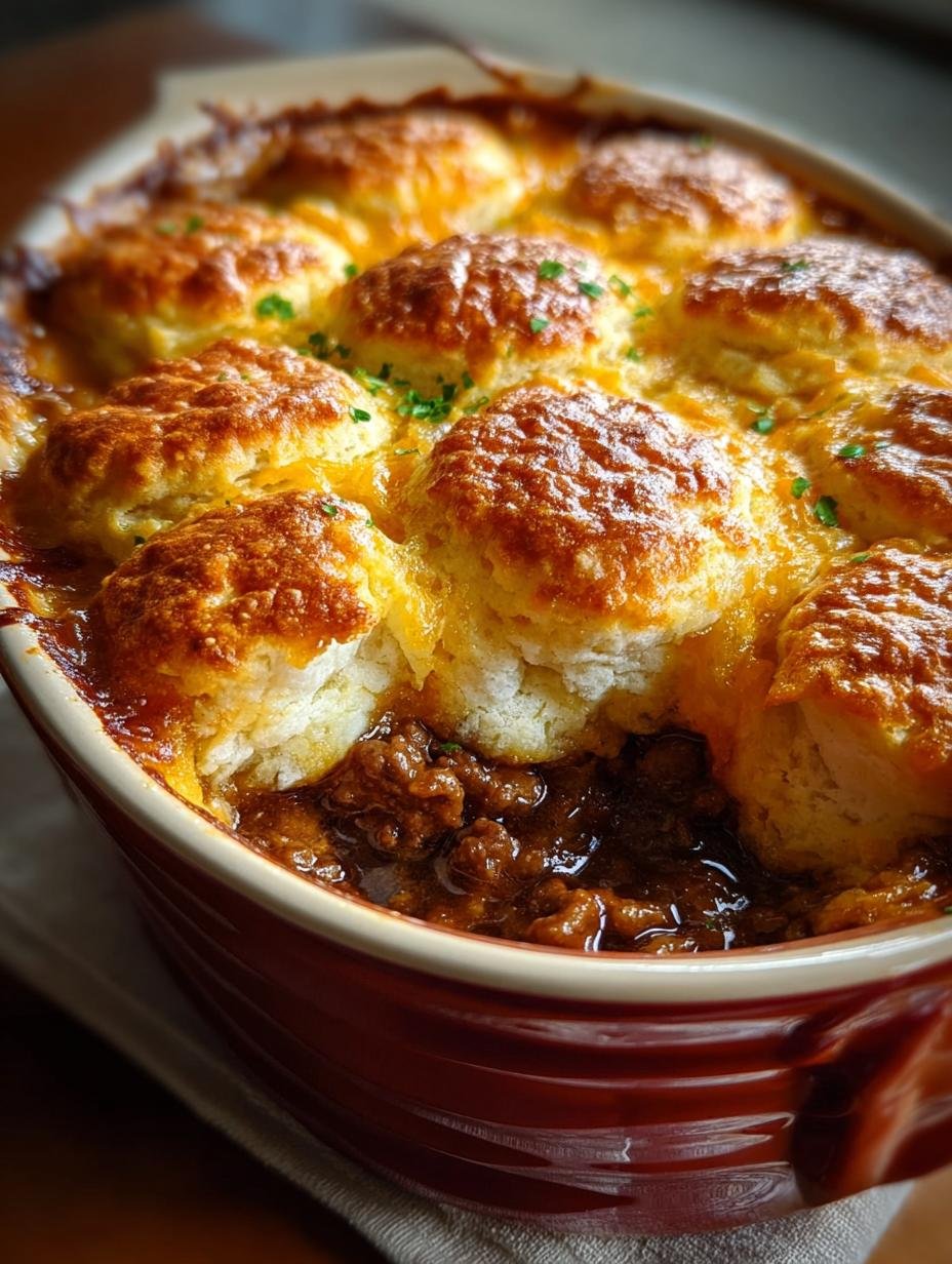 Beef Biscuit Bake: 7 Comforting Layers of Flavor - Beef Biscuit Bake - additional detail