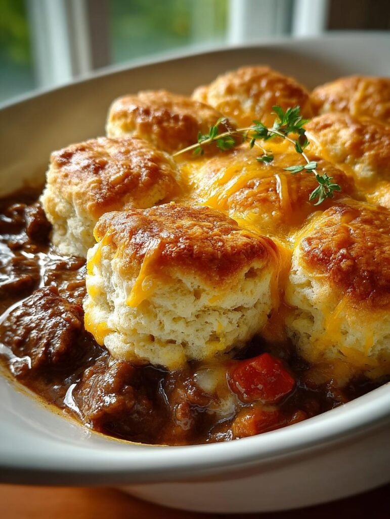 Beef Biscuit Bake