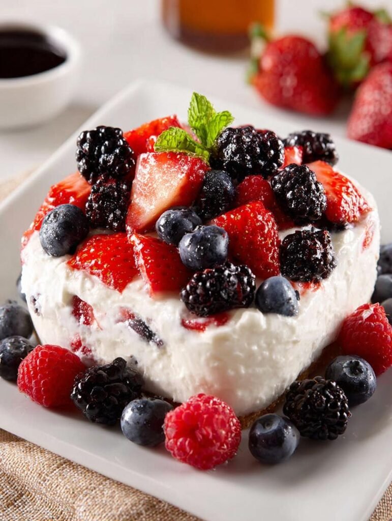 Berry Cheesecake Salad