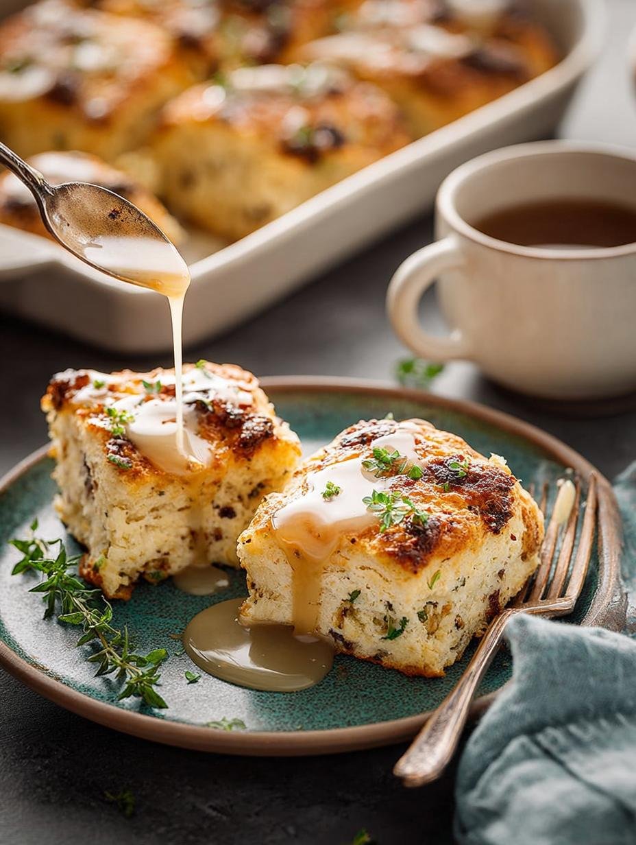 Biscuits Gravy Overnight Breakfast
