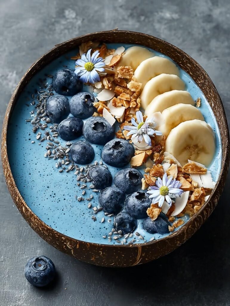 Blue Coconut Smoothie Bowl