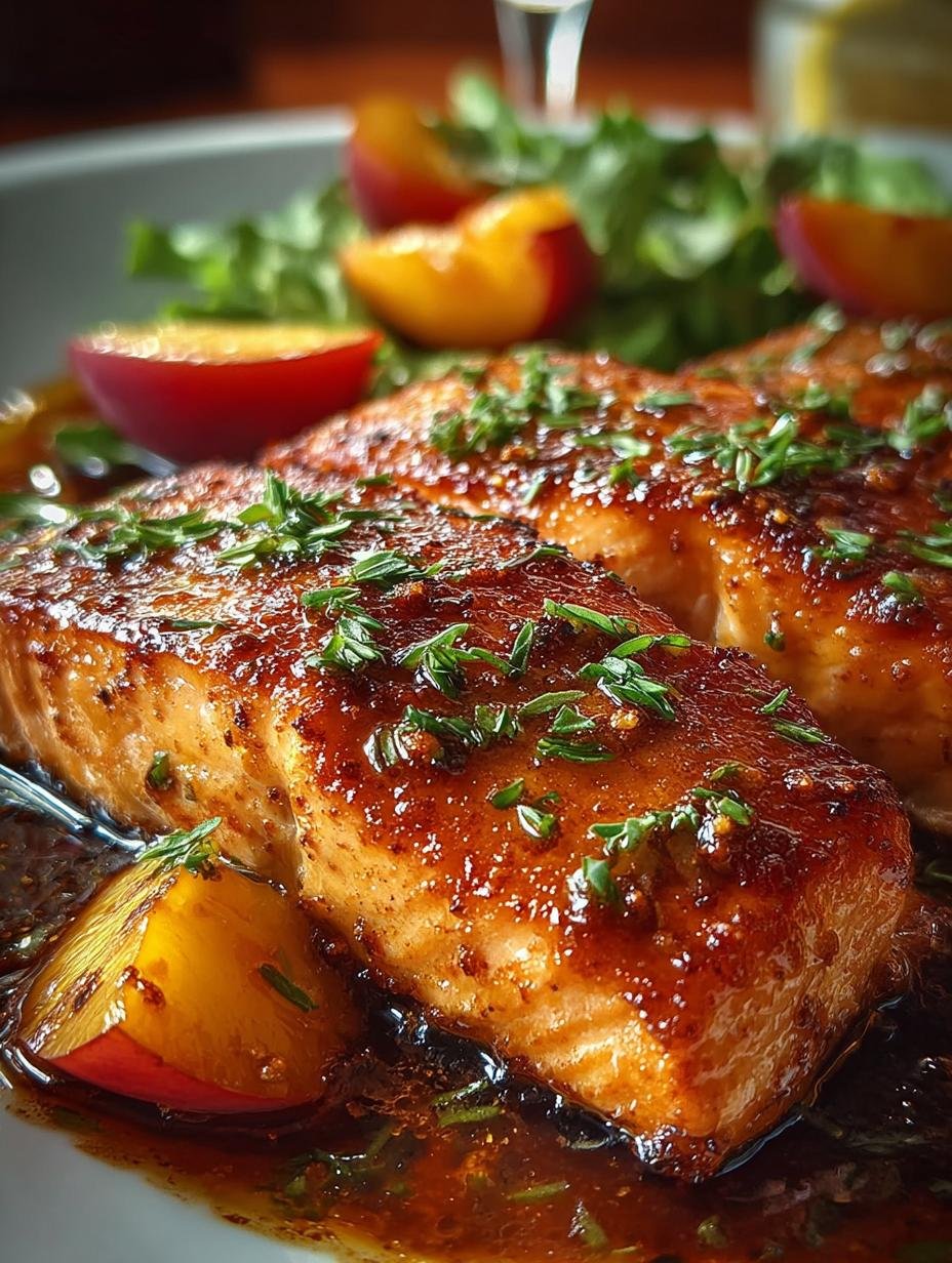 Bourbon Peach Roasted Salmon: 5 Flavorful Secrets - Bourbon Peach Roasted Salmon - additional detail
