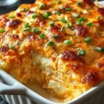 Buffalo Chicken Cheese Bake