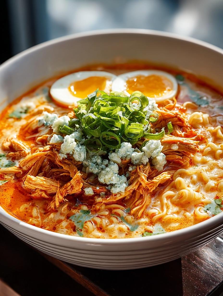 Buffalo Chicken Creamy Ramen: 5 Must-Try Comfort Bowls - Buffalo Chicken Creamy Ramen - additional detail