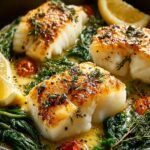 Buttered Cod Skillet