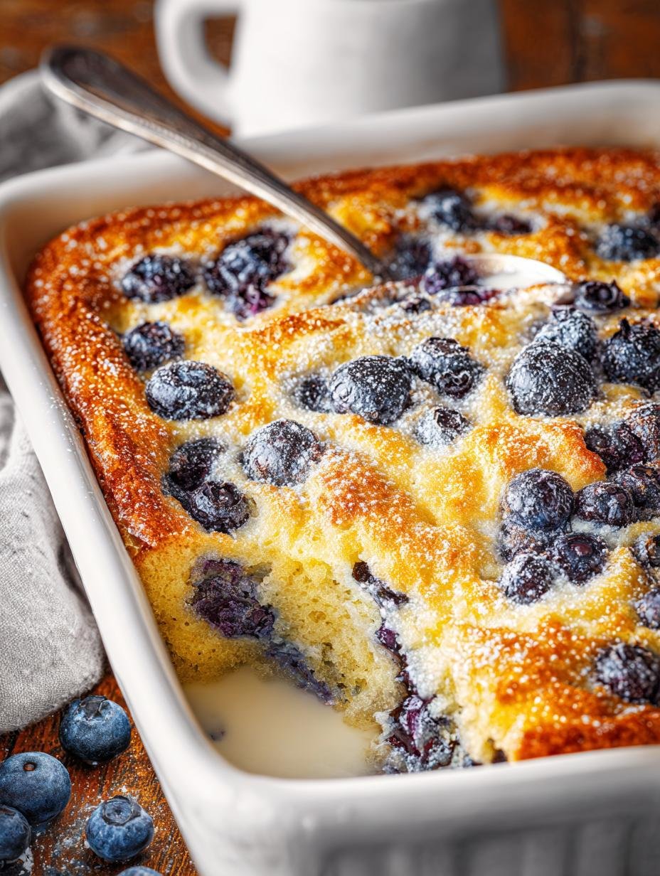 Buttermilk Blueberry Breakfast Bake: 5 Blissful Layers - Buttermilk Blueberry Breakfast Bake - main visual representation