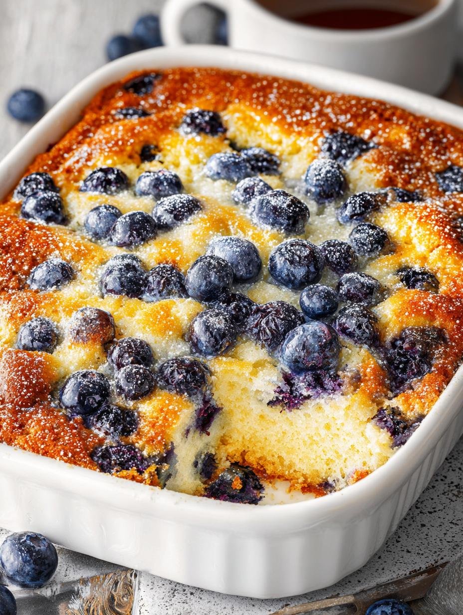 Buttermilk Blueberry Breakfast Bake: 5 Blissful Layers - Buttermilk Blueberry Breakfast Bake - additional detail
