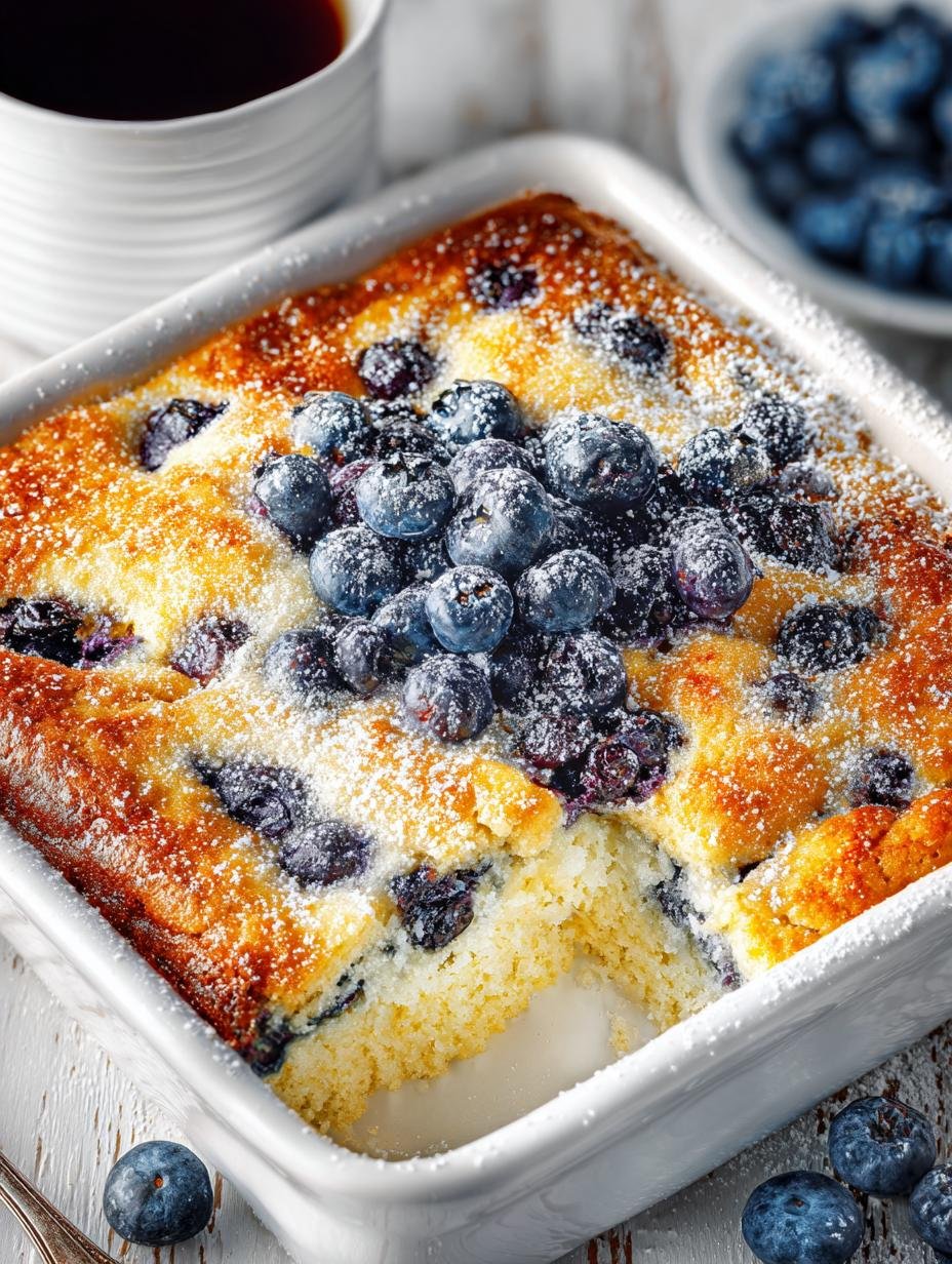 Buttermilk Blueberry Breakfast Bake