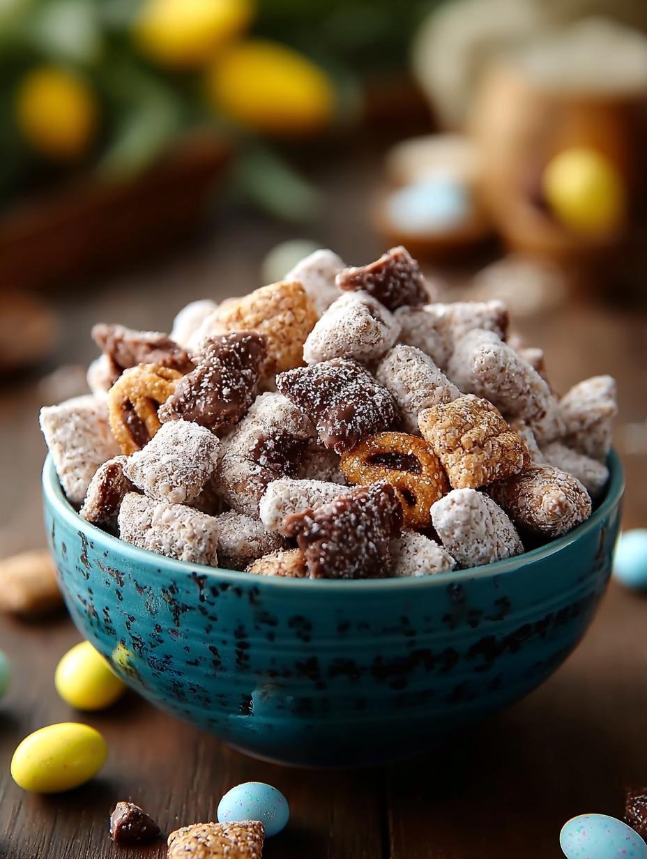 Cadbury Egg Puppy Chow: 5 Irresistible Easter Treats - Cadbury Egg Puppy Chow - main visual representation