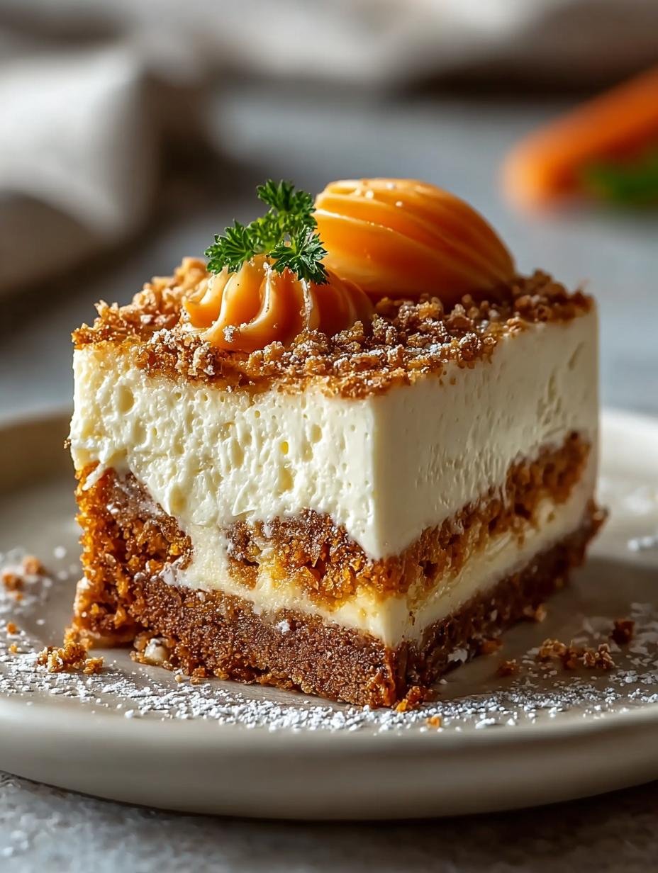 Carrot Cake Cheesecake: 7 Reasons to Indulge Today - Carrot Cake Cheesecake - additional detail