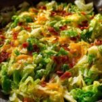 Cheddar Cabbage Skillet
