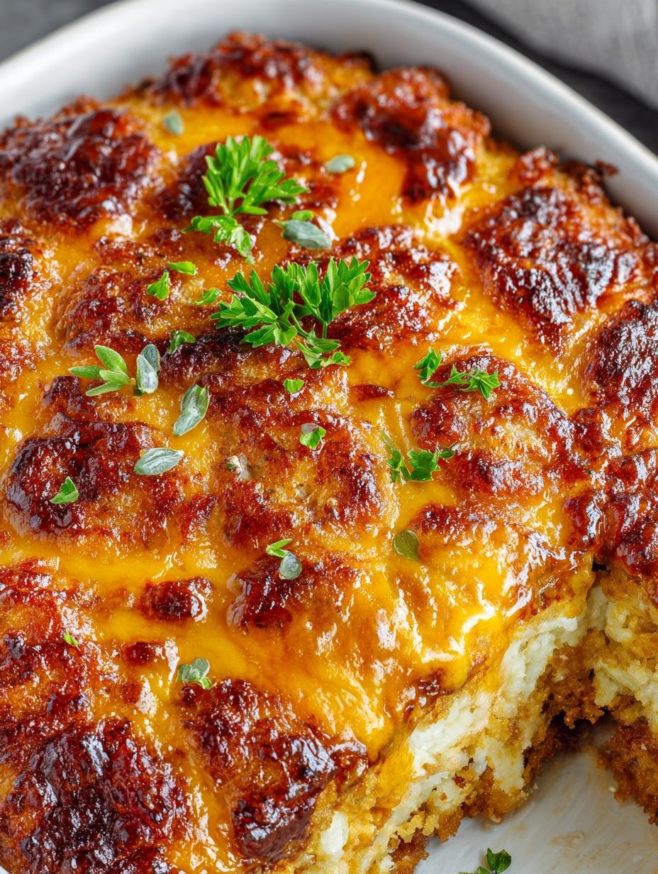 Cheesy Tater Tot Meatloaf: 5 Comforting Secrets - Cheesy Tater Tot Meatloaf - main visual representation