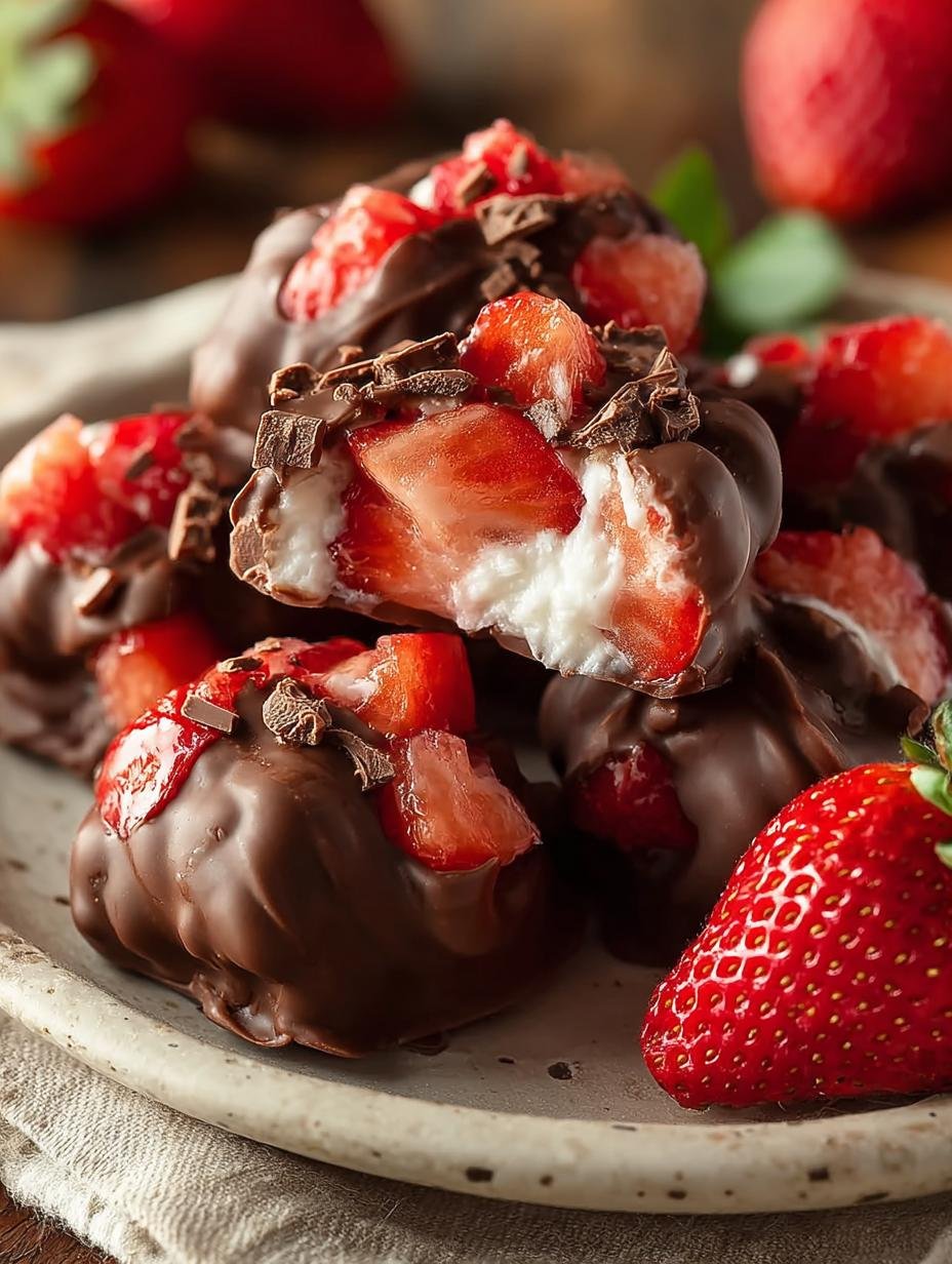 Chocolate Strawberry Yogurt Clusters: 5 Irresistible Ways - Chocolate Strawberry Yogurt Clusters - main visual representation