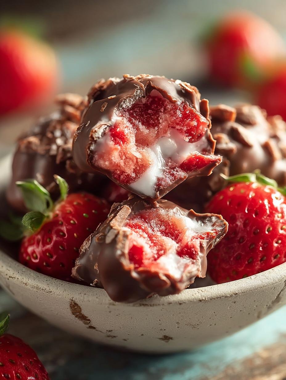 Chocolate Strawberry Yogurt Clusters: 5 Irresistible Ways - Chocolate Strawberry Yogurt Clusters - additional detail