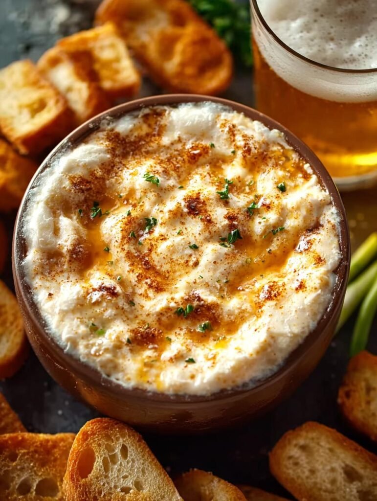 Creamy Beer Dip