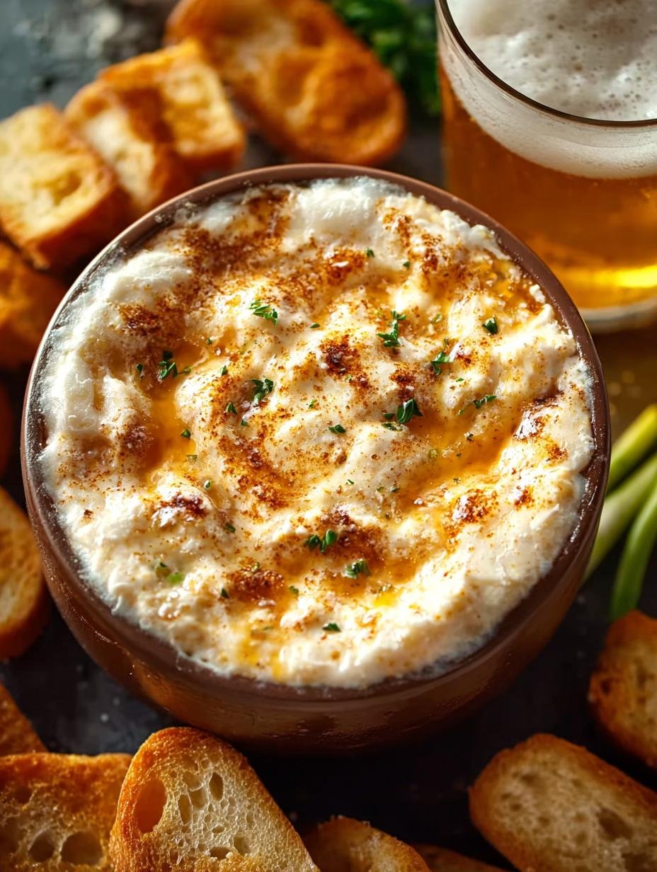 Creamy Beer Dip