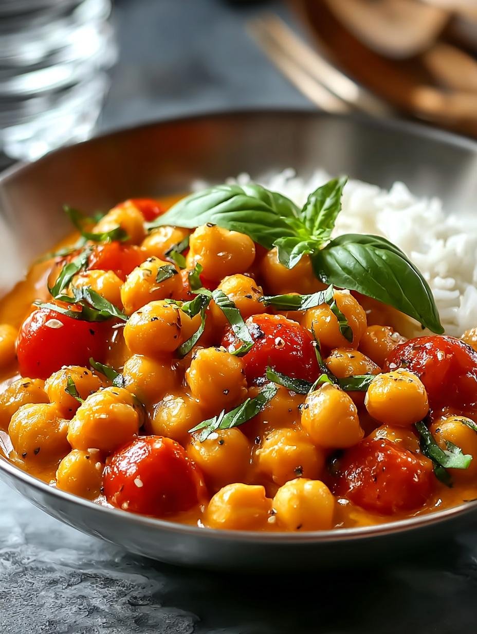 Creamy Red Curry Chickpeas: 5 Simple Steps to Delight - Creamy Red Curry Chickpeas - additional detail