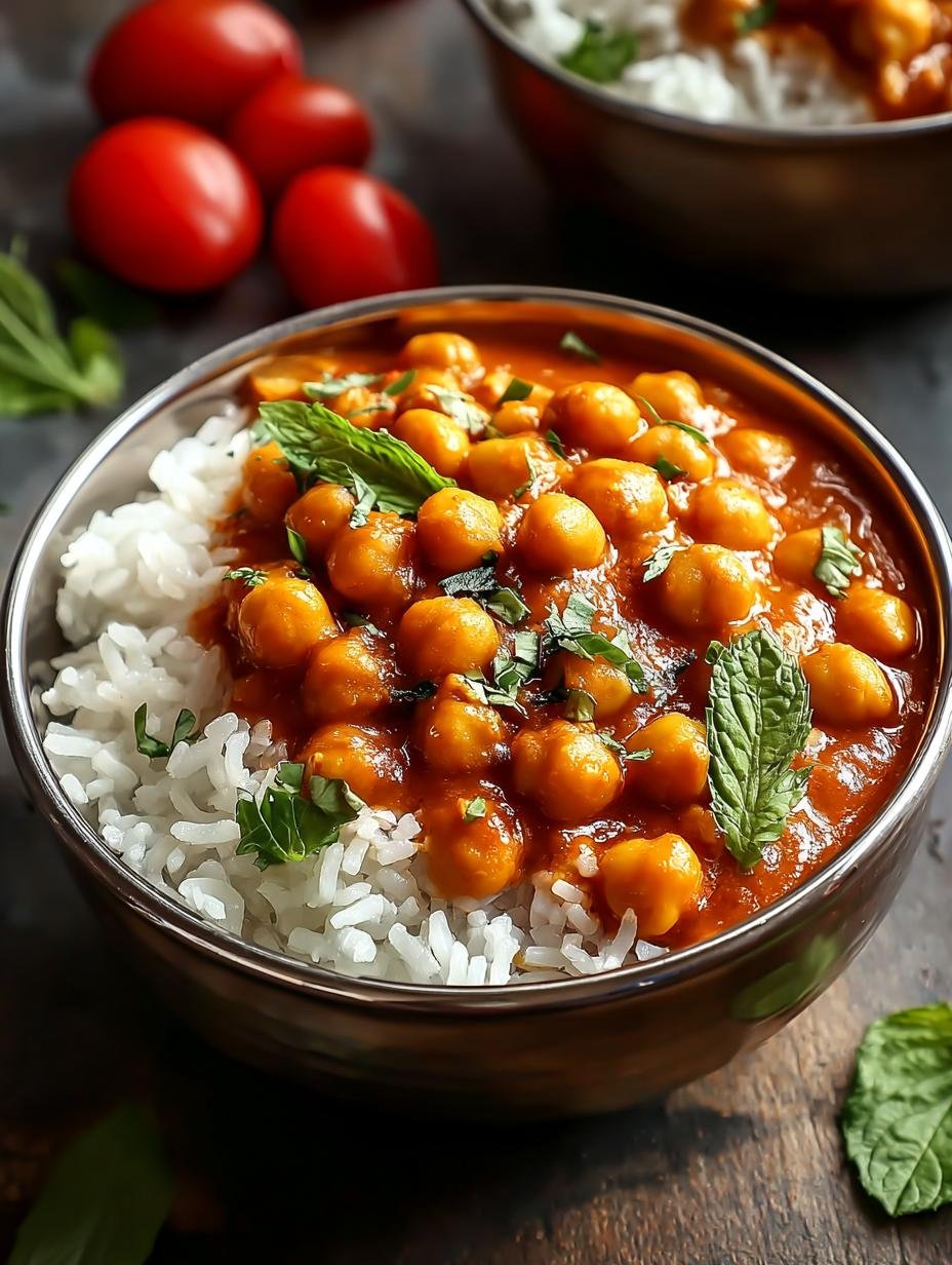 Creamy Red Curry Chickpeas: 5 Irresistible Flavors - Creamy Red Curry Chickpeas - additional detail