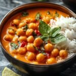 Creamy Red Curry Chickpeas