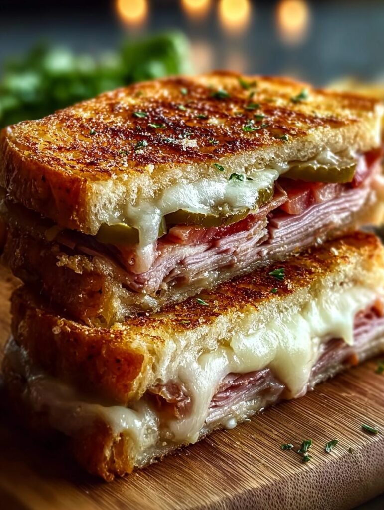 Crispy Cubano Sandwich