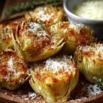 Crispy Parmesan Artichokes
